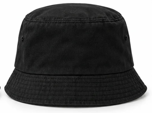 Hightown Signature Bucket Hat Black — back
