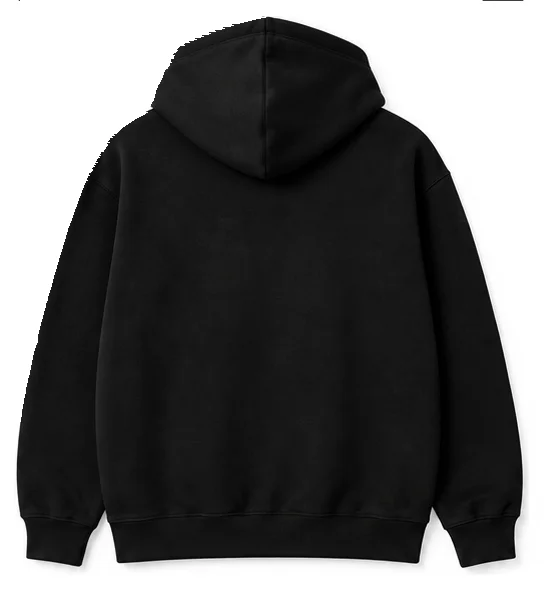 Hightown Signature Hoodie Black — back